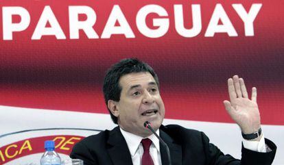 El presidente electo de Paraguay, Horacio Cartes.