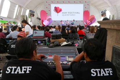 Un evento del Hay Festival Querétaro, en 2019. 