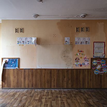 Las aulas vacías de Ucrania