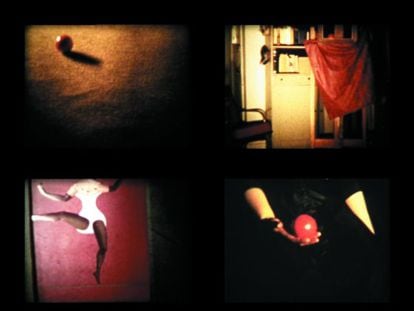Fotogramas del montaje realizado con im&aacute;genes filmadas por Eugenio Granell.