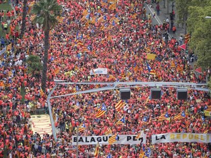 Manifestación de la Fiesta del año pasado.