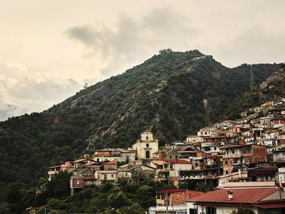 Panorámica de San Luca (Calabria), origen de la ‘Ndrangheta.