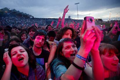 Asistentes a la decima edición del Primavera Sound, celebrada la semana pasada.