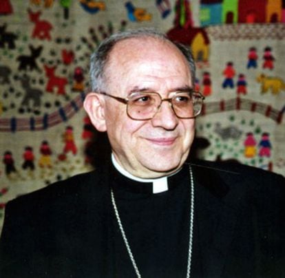 Francisco Gil Hell&iacute;n, arzobispo de Burgos en 2002. 