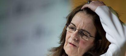 La expresidenta de la petrolera brasileña Petrobras, Graça Foster.