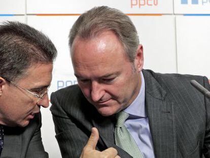 Fabra y Castellano en la junta directiva del PP en Valencia.