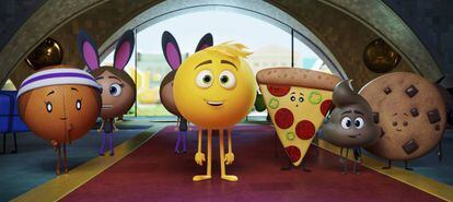 Fotograma de 'Emoji: la película'.