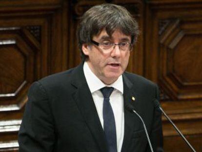 “Amb els resultats de l 1 d octubre, Catalunya s ha guanyat el dret a ser un Estat independent”, diu el president de la Generalitat