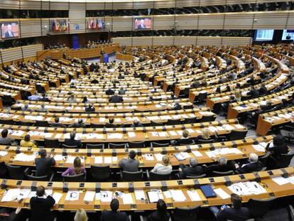 Sesión en el Parlamento Europeo, el mes pasado.