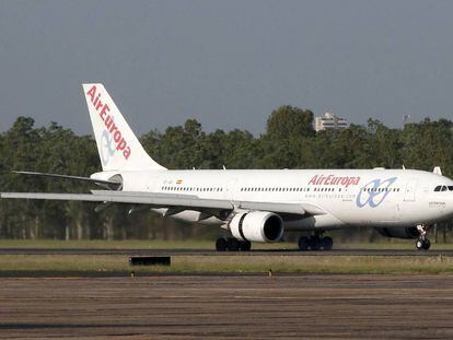 Un avi&oacute;n de Air Europa.