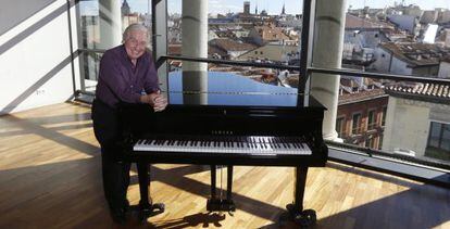 El pianista Joaquín Achúcarro.