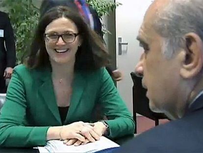Malmström insiste: “Pudo haber relación entre las pelotas y el pánico en Ceuta”