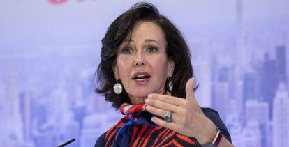 Ana Botín, presidenta del Banco Santander.