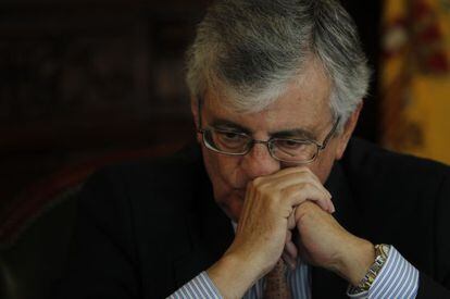 El fiscal general del Estado, Eduardo Torres-Dulce, en su despacho, en Madrid.