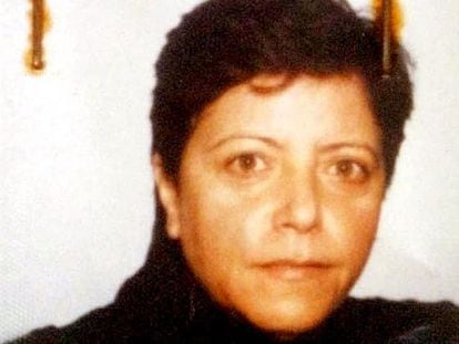 Foto de Maria Licciardi tomada tras su prisión en 14 de junio de 2001.