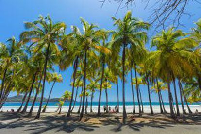 Playa Carrillo, cerca de Sámara, en la península de Nicoya (Costa Rica).