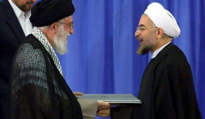 Jamenei otorga la presidencia de Irán a Rohaní.