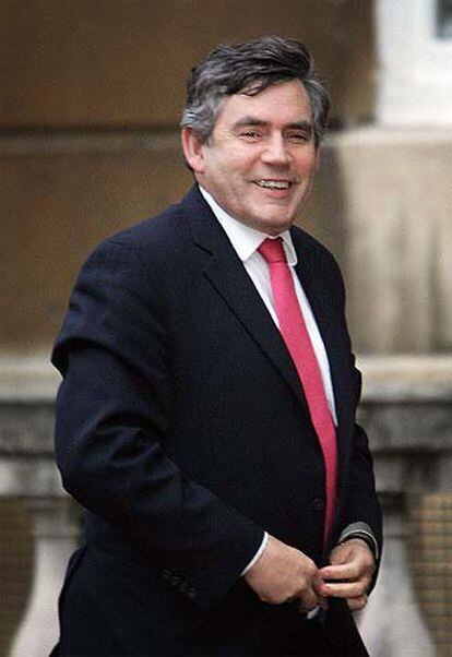 Gordon Brown, en la reunión del G-8 del pasado junio en Escocia.