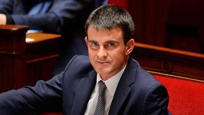 Manuel Valls en 2014, reci&eacute;n nombrado primer ministro del gobierno socialista