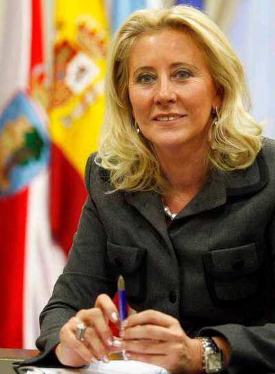 Corina Porro, alcaldesa de Vigo.