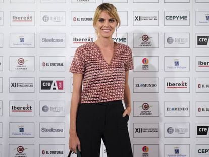 Amaia Salamanca en los premios de teatro Valle Inclán 2018 en Madrid, el pasado 5 de mayo.
 