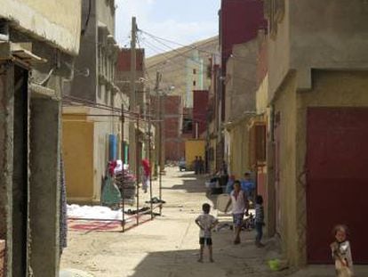 Barrio de Tahayauit en Mirt (Marruecos), el pueblo natal de los hermanos Abouyaqoub y los Hychami.