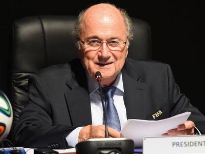 El presidente de la FIFA Joseph Blatter.