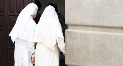 Dos monjas, en una imagen de archivo. 