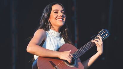 Valeria Castro, en las Noches del Botánico el 16 de junio de 2023 en Madrid.