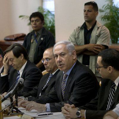 El primer ministro israelí, Benjamin Netanyahu, ayer en Jerusalén.