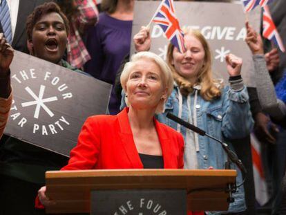 Emma Thompson, en una escena de la serie 'Years and years'