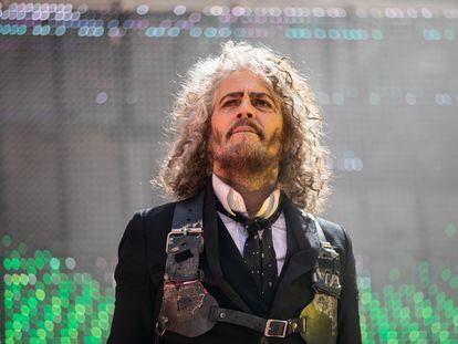 Wayne Coyne durante un concierto en San Francisco (California), el 20 de agosto.