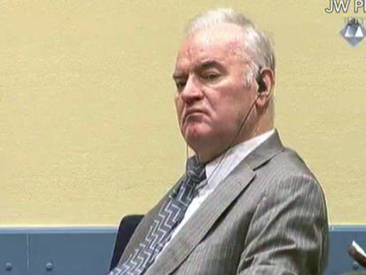 Ratko Mladic ante el Tribunal para la antigua Yugoslavia el pasado 5 de diciembre.