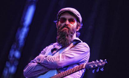 Mark E. Oliver, durante el concierto de Eels en el festival Dcode en Madrid en junio de 2011.