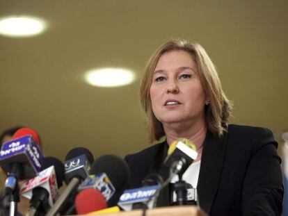 Tzipi Livni anuncia su dimisi&oacute;n como diputada. 