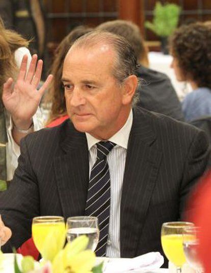 El presidente de la patronal vasca, Miguel &Aacute;ngel Lujua