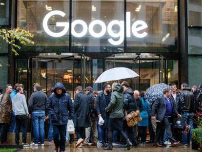 La campaña  Marcha Google por el cambio real  ha llamado a los empleados a que paren en 78 oficinas de la compañía de todo el mundo