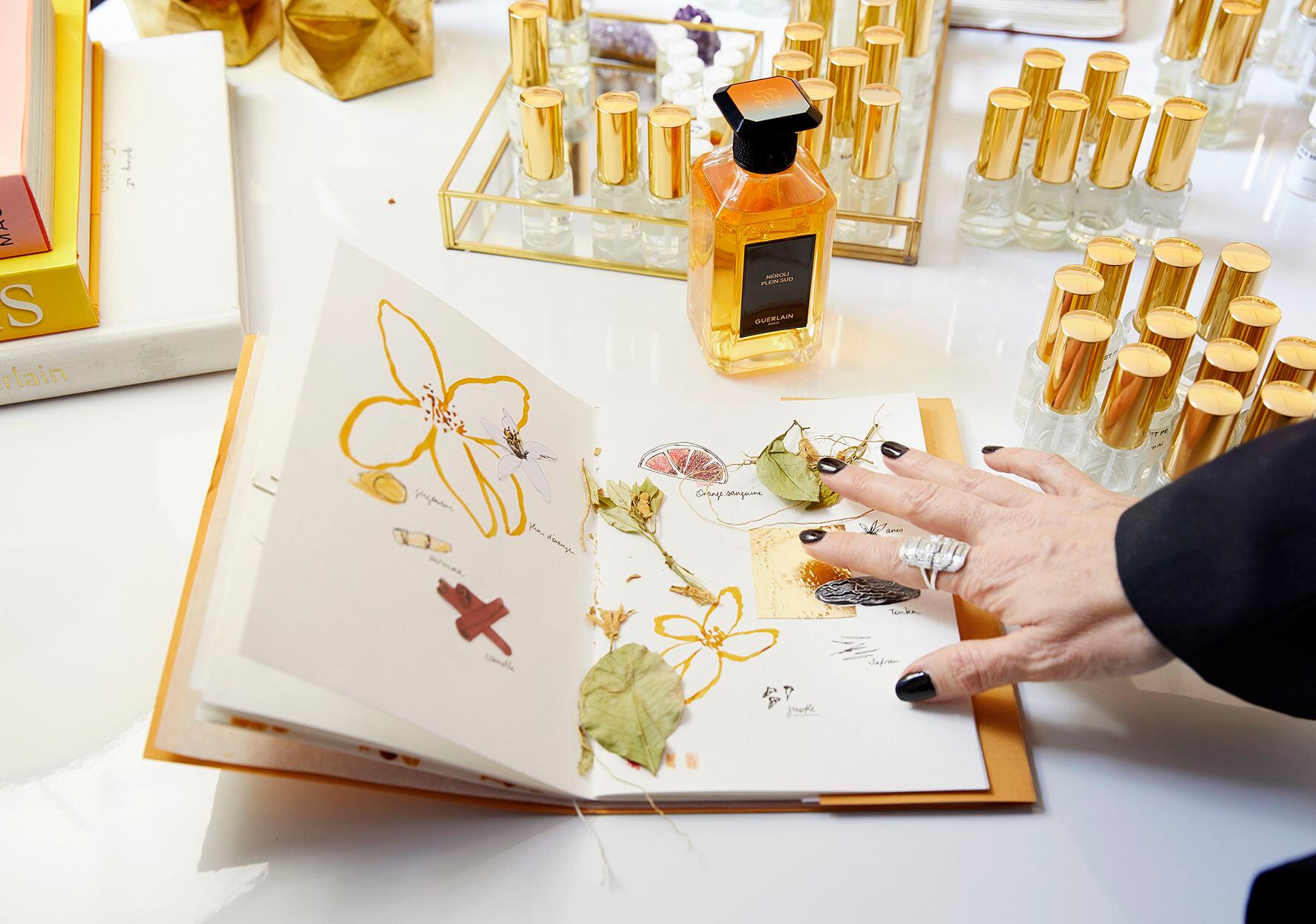 El diario de viaje de Delphine Jelk. La perfumista de Guerlain ha recorrido Marruecos para crear su nuevo perfume, Néroli Plein Sud.