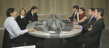 Fotograma de la película 'El método', que trata sobre las consecuencias de un controvertido proceso de selección empresarial
