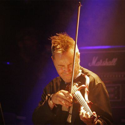 El británico Nigel Kennedy, en una actuación en Beirut en 2007.