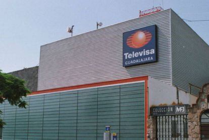 La sede de Televisa en Guadalajara.