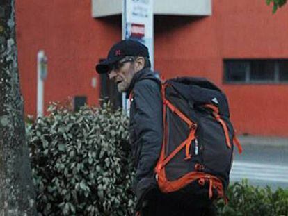 Josu Ternera, momentos antes de su detención en Sallanches, el 16 de mayo. En vídeo, perfil de Ternera.