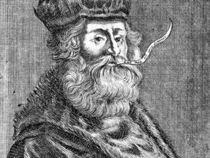 Ramon Llull, en un grabado del siglo XVII.