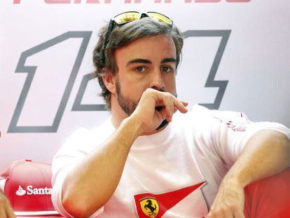 Fernando Alonso, en el circuito de Sochi.