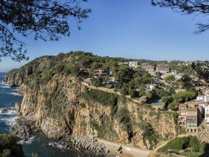 Una vista de Tossa de Mar, en la Costa Brava.