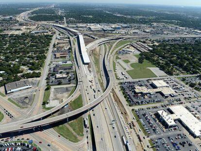 Ampliaci&oacute;n de la autopista North Tarrant Express, en Dallas (EE UU).