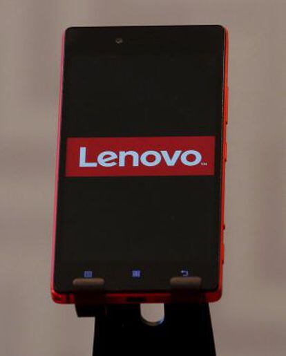 Un móvil del fabricante chino Lenovo