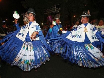 &#039;Drag queens&#039; celebran el Orgullo Gay en las calles de La Paz (Bolivia).