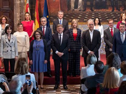 Toma de posesión de los nuevos consejeros en el Palau de la Generalitat