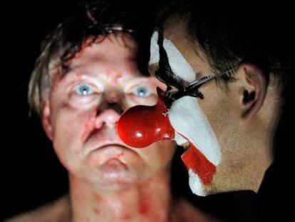 Una imagen del montaje de 'Hamlet' del director lituano Oskaras Korsunovas.